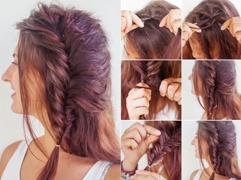12 Trendsetting Fishtail Braid Hairstyles Pics to Inspire