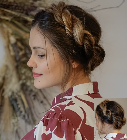 Crown Braids: 15 Different Braided Crown Hairstyles for Wedding