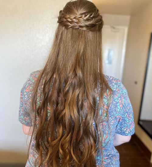 Crown Braids: 15 Different Braided Crown Hairstyles for Wedding