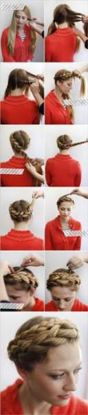 Crown Braids: 15 Different Braided Crown Hairstyles for Wedding