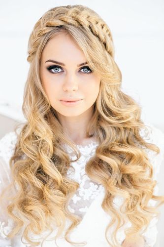 Crown Braids: 15 Different Braided Crown Hairstyles for Wedding