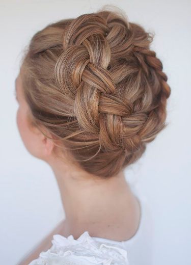 Crown Braids: 15 Different Braided Crown Hairstyles for Wedding