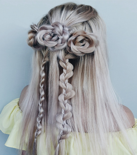 15 Beautiful Flower Braid Hairstyles You Should Try | I Fashion Styles
