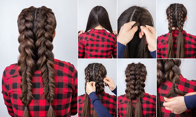 9 Easy and Simple Braided Hairstyles for Long Hair | I Fashion Styles