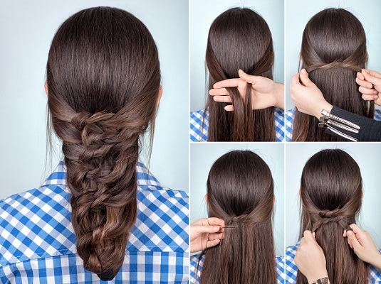 9 Easy and Simple Braided Hairstyles for Long Hair | I Fashion Styles