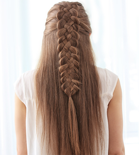 9 Easy and Simple Braided Hairstyles for Long Hair | I Fashion Styles