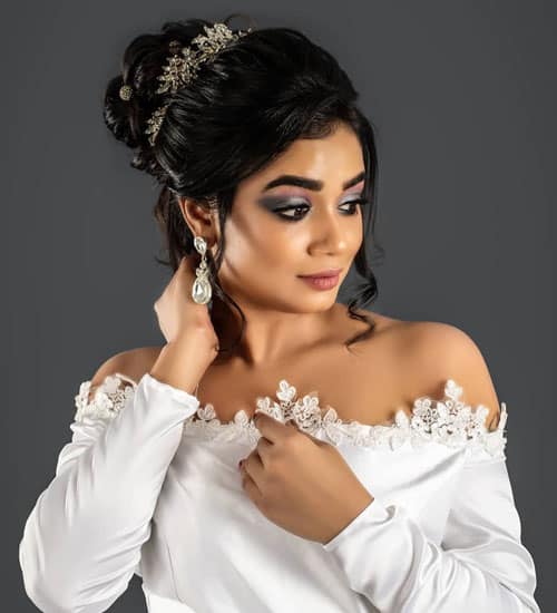 15 Best Bridal Hairstyles for Round Faces | I Fashion Styles