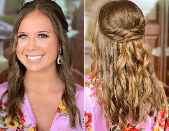 15 Best Bridal Hairstyles for Round Faces | I Fashion Styles