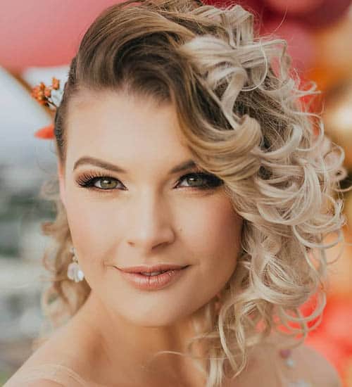 15 Best Bridal Hairstyles for Round Faces | I Fashion Styles