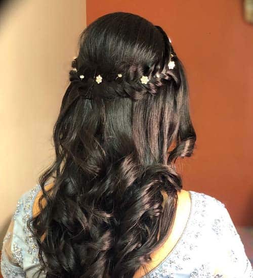 15 Different Bridal Hairstyles for South Indian Wedding 2025