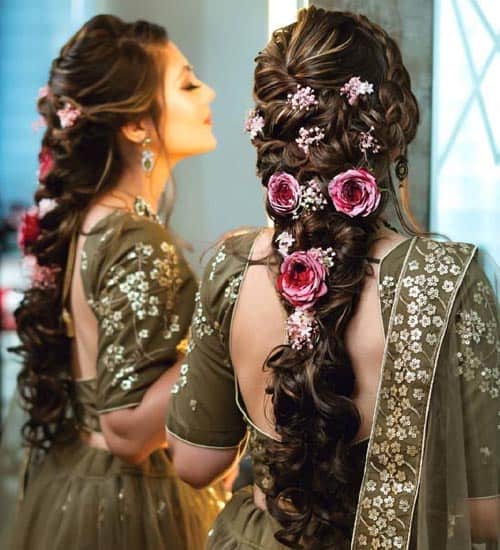 10 Popular and Traditional Hindu Bridal Hairstyles | I Fashion Styles