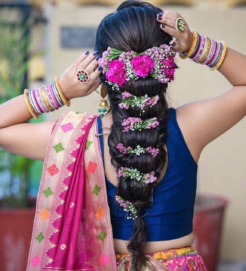 10 Popular and Traditional Hindu Bridal Hairstyles | I Fashion Styles
