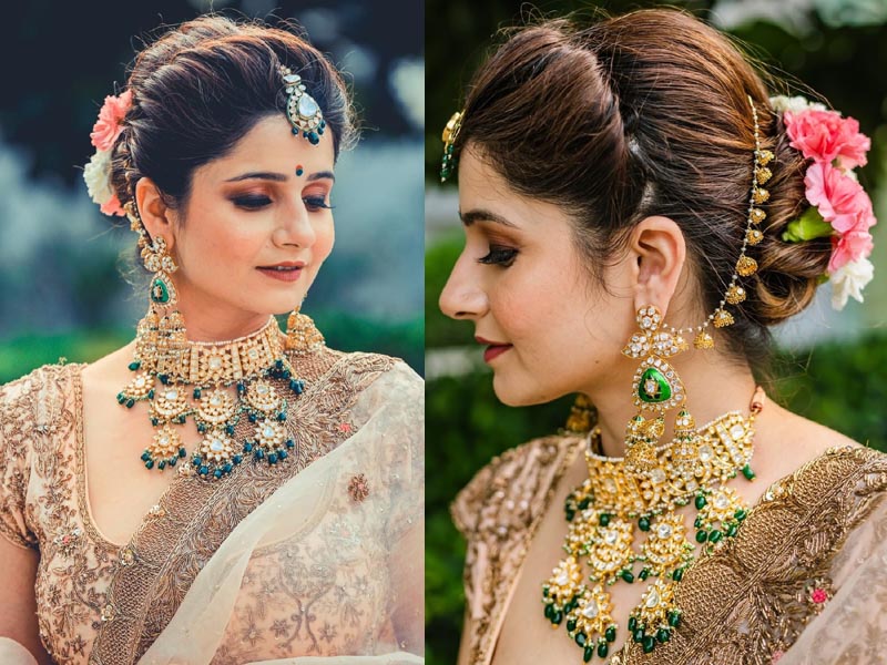Dulhan Hairstyles: 40 New Wedding Hairstyles for Indian Brides