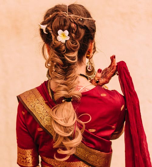 Dulhan Hairstyles: 40 New Wedding Hairstyles for Indian Brides