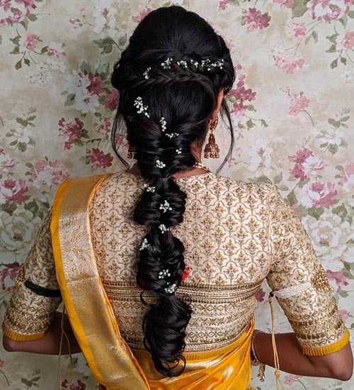 Dulhan Hairstyles: 40 New Wedding Hairstyles for Indian Brides