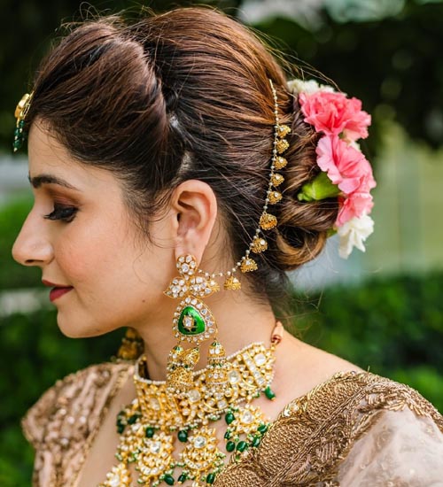 Dulhan Hairstyles: 40 New Wedding Hairstyles for Indian Brides