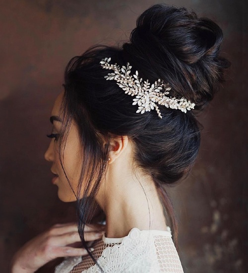 10 Beautiful Bun Hairstyles for Weddings in 2025 | I Fashion Styles