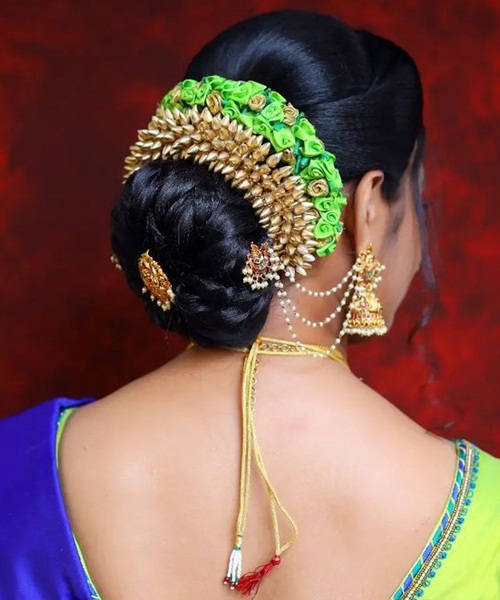 10 Gorgeous Indian Bun Pictures for Every Woman