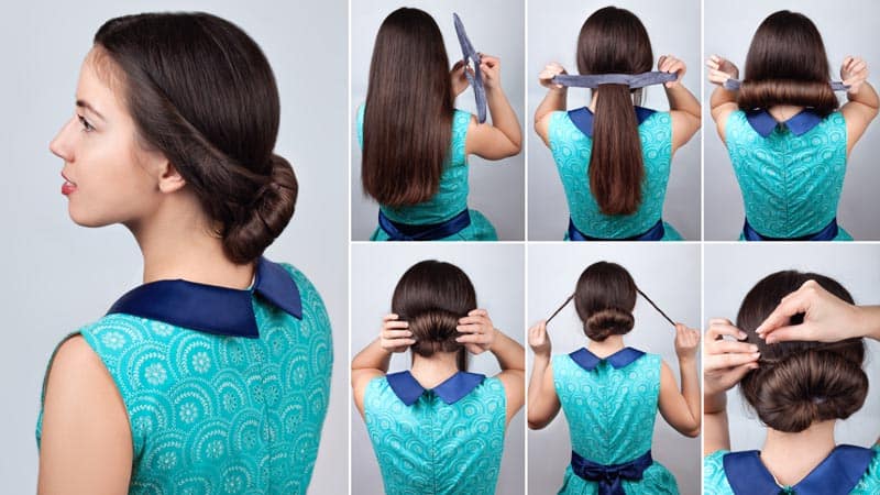 10 Simple Bun Hairstyles to Make at Home (Tutorials) | I Fashion Styles