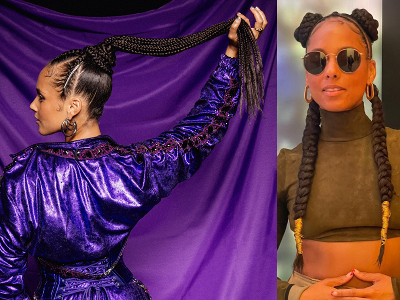 Alicia Keys Hairstyles: 10 Stunning Cornrows and Braids 2025