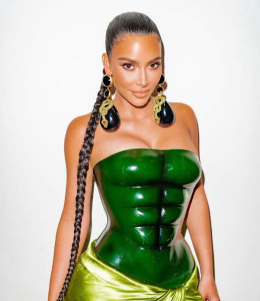 Kim K Hairstyles: 15 Trending Kim Kardashian Braids &amp; Ponytails