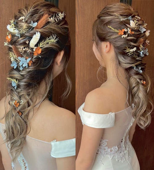 10 Latest and Stylish Wedding Hairstyles for Curly Hair