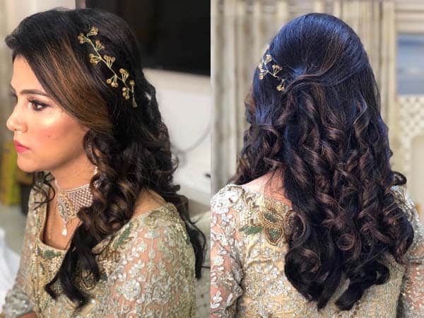 10 Latest and Stylish Wedding Hairstyles for Curly Hair