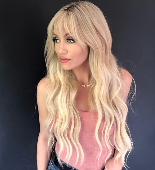 12 Simple and Trendy Long Hairstyles with Bangs in 2024