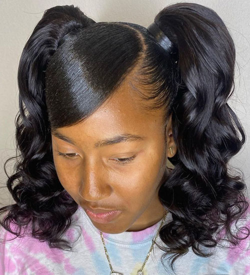 15 Different Swoop Bang Hairstyles for Women | I Fashion Styles