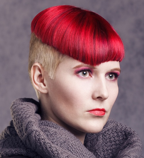 Bangs Hair: 30 Different High-Styled Fringe Haircuts Ideas