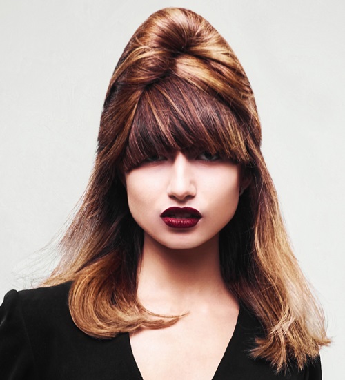 Bangs Hair: 30 Different High-Styled Fringe Haircuts Ideas