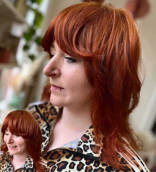 10 Best Styles for Medium Hairstyles with Bangs | I Fashion Styles