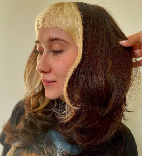 10 Best Styles for Medium Hairstyles with Bangs | I Fashion Styles