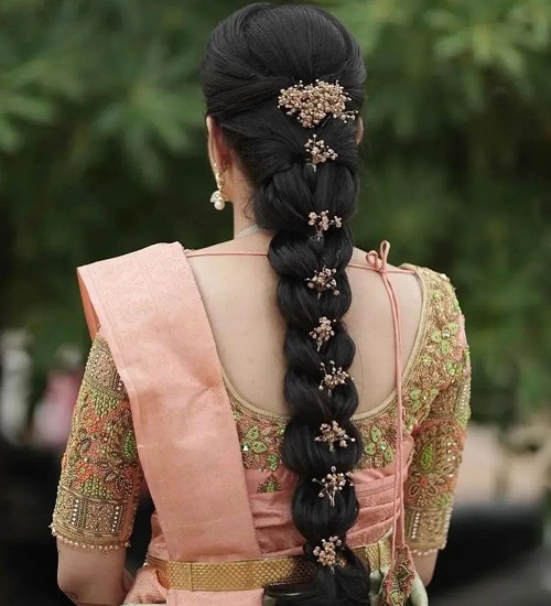 12 Charming Indian Wedding Reception Hairstyles | I Fashion Styles