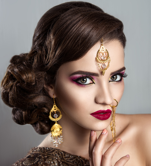 12 Charming Indian Wedding Reception Hairstyles | I Fashion Styles