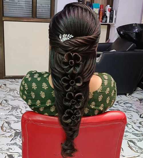 12 Charming Indian Wedding Reception Hairstyles | I Fashion Styles