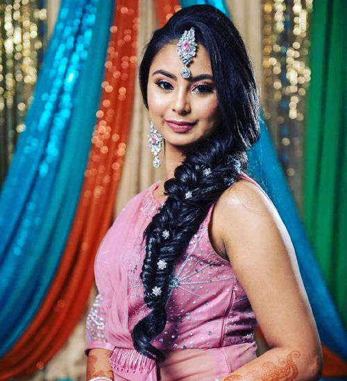 12 Charming Indian Wedding Reception Hairstyles | I Fashion Styles