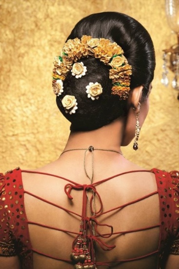 20 Simple Juda Hairstyles for Wedding Sarees and Lehengas