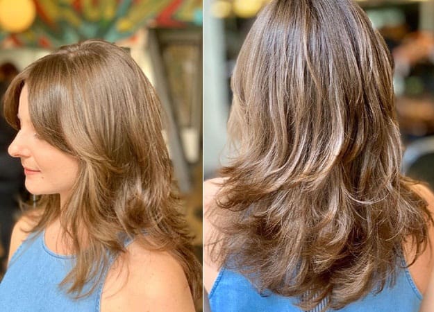 10 Classy and Popular Medium Layered Hairstyles for Women