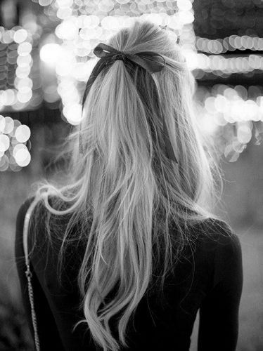 9 Best Hairstyles for Long Hair with Bow | I Fashion Styles
