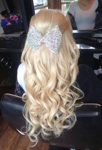9 Best Hairstyles for Long Hair with Bow | I Fashion Styles