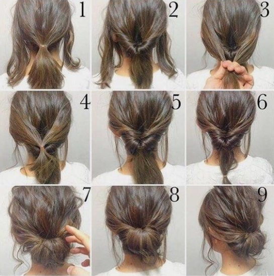 How to Do an Easy Daily Hairstyle for Medium Hair? Quick Tutorials