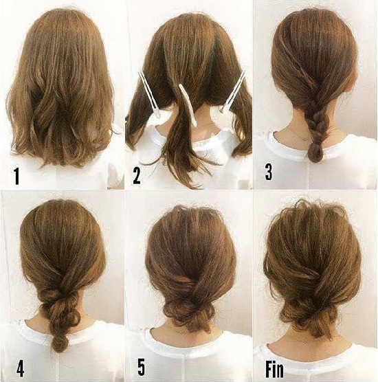 How to Do an Easy Daily Hairstyle for Medium Hair? Quick Tutorials