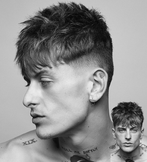 15 Best Hairstyles for Big Foreheads Male | I Fashion Styles