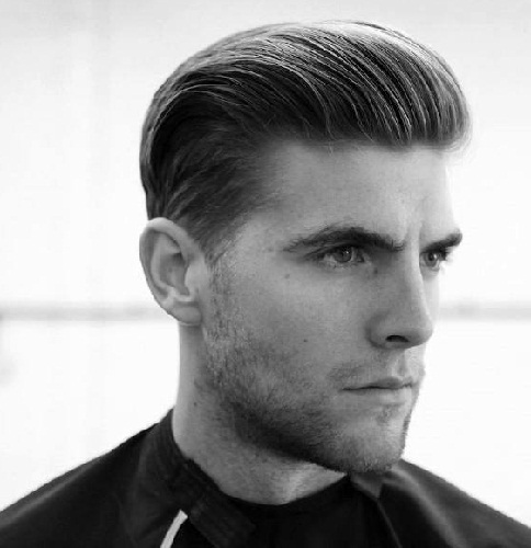 10 Classic and Cute Brushed Back Hairstyles for Men 2023