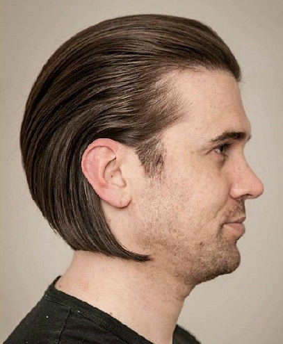 10 Classic and Cute Brushed Back Hairstyles for Men 2023