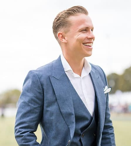 10 Classic and Cute Brushed Back Hairstyles for Men 2023