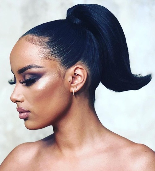 10 Quick and Cute Short Hair Ponytail Pics | I Fashion Styles