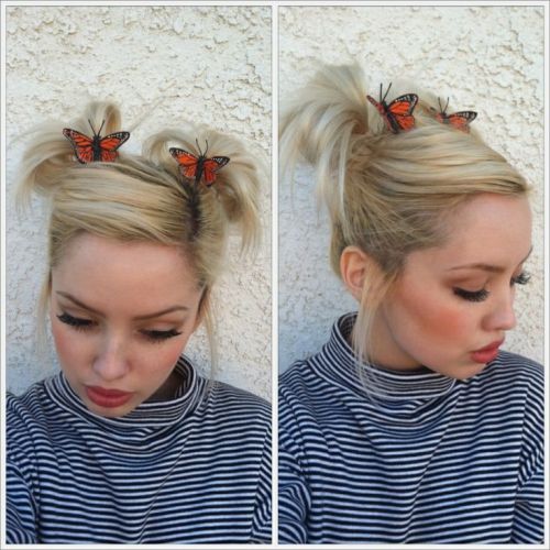 10 Quick and Cute Short Hair Ponytail Pics | I Fashion Styles