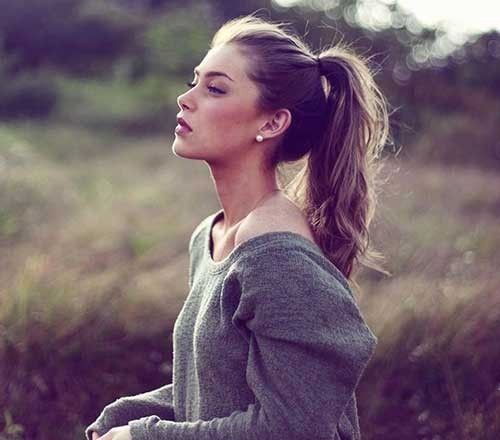 Top Pony: 20 Elegant High Ponytails for Short and Long Hair